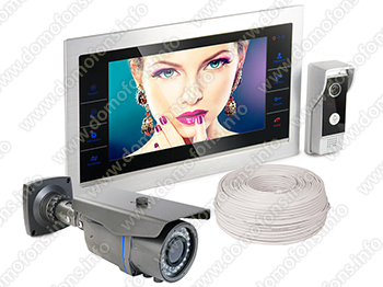 Комплект AHD виддеодомофона HDcom S-101AHD+KDM-5213A