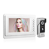 Цветной HD видеодомофон 7 дюймов для квартиры Eplutus EP-7400 с антивандальной вызывной панелью