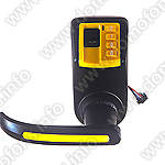 Замок биометрический ADEL 3398-Y вид спереди