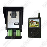 Беспроводной домофон "Переносной АВТОНОМ" общий вид спереди