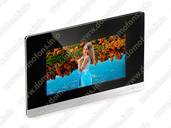 Видеомонитор домофона цветной с сенсорными кнопками HDcom S-711-IP