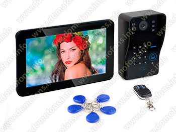 Видеодомофон со считывателем Ennio S11