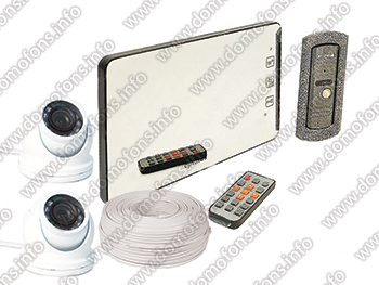 Комплект Eplutus EP-2232 + две камеры KDM-6413G