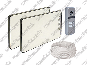 Eplutus EP-2232 комплект домофона на 2 квартиры