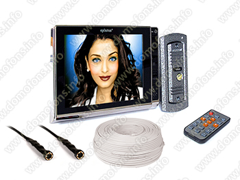 Комплект Eplutus EP-2291 + две мини камеры KDM-6422F
