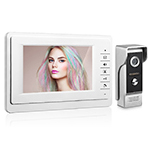 Цветной HD видеодомофон 7 для квартиры Eplutus EP-7400 с антивандальной вызывной панелью