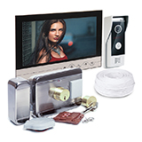 Комплект видеодомофон Eplutus V90RM и электромеханический замок AX-066