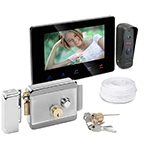 Комплект видеодомофон HDcom B707 и электромеханический замок AX-042