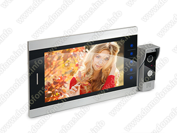 Видеодомофон цветной Hands Free с записью видео по движению HDcom S-108