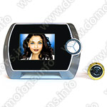 Видеоглазок дверной с монитором - Home-Zoom общий вид спереди