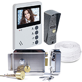 Комплект видеодомофона Eplutus EP-4407 с электромеханическим замком Anxing Lock-AX042