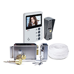 Комплект видеодомофона Eplutus EP-4407 с электромеханическим замком Anxing Lock-AX042