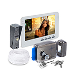 Комплект видеодомофона Eplutus EP-4805 с электромеханическим замком Anxing Lock-AX091