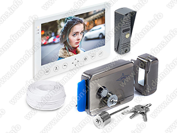 Комплект видеодомофона Eplutus EP-4815 с электромеханическим замком Anxing Lock – AX091