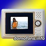 Видеодомофон цветной SUPER 3.5 монитор вид спереди