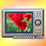 Цветной домофон "SUPER-5" монитор вид спереди