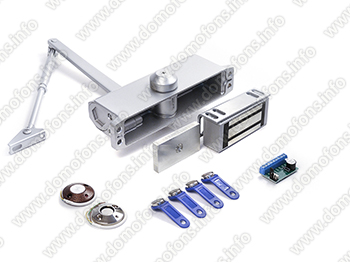 Комплект электромагнитного замка Power Lock 180G для офиса