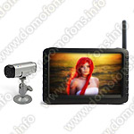 Беспроводной видеоглазок с монитором и с записью - "Radio-GLAZok" общий вид