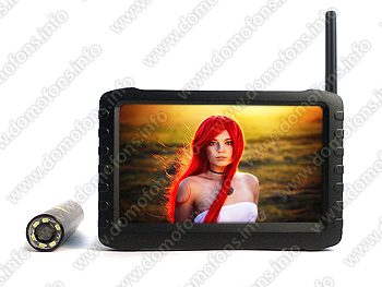 Беспроводной видеоглазок Radio Smart общий вид спереди