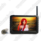 Беспроводной видеоглазок Radio Smart общий вид спереди