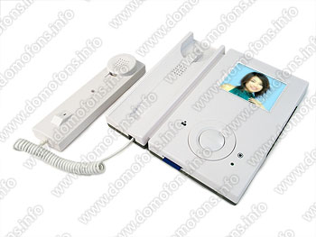 Цветной видеодомофон 3.5 дюймов с записью, модель NSK S35B-M общий вид