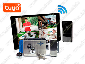 Беспроводной комплект домофона SkyNet 1000 (1+0+AX091)