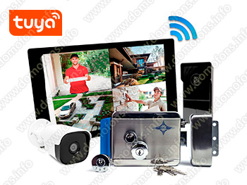 Беспроводной комплект домофона SkyNet 1000 (1+1+AX091)