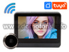 Видеоглазок 2Mp TUYA-WiFi для входной двери iHome 10S-Tuya с записью