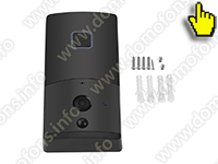 Беспроводной Wi-Fi IP видеодомофон ACTOP IP-007C - крепёж вызывной панели