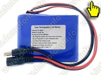 Литий-ионный аккумулятор 9800 мАч - 12 вольт, для видеокамер и видеоглазков