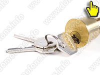 Цилиндровый механизм электромеханического замка Anxing Lock AX044