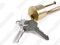 Цилиндровый механизм электромеханического замка Anxing Lock AX046
