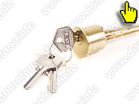 Цилиндровый механизм замка Anxing Lock - AX065