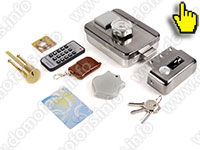 Комплектация электромеханического замка Anxing Lock - AX065