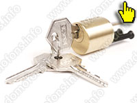 Цилиндровый механизм электромеханического замка Anxing Lock - AX103