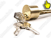 Цилиндровый механизм замка Anxing Lock - Барьер