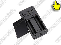 Wi-Fi IP ACTOP M3-2mp-T с записью в облако - батарейные отсеки