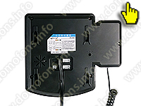 Проводной видеодомофон Eplutus EP-2235 вид сзади