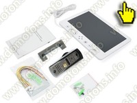 Проводной видеодомофон Eplutus EP-4105 - комплектация