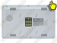 Проводной видеодомофон Eplutus EP-4105 - разъемы подключения