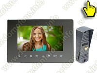 Проводной зеркальный IP AHD видеодомофон Wi-Fi Eplutus EP-6814LG-AHD-IP - монитор