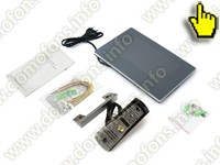 Проводной зеркальный IP AHD видеодомофон Wi-Fi Eplutus EP-6814LG-AHD-IP - комплектация