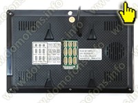 Проводной зеркальный IP AHD видеодомофон Wi-Fi Eplutus EP-6814LG-AHD-IP - разъемы подключения