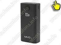 Портативный Powerbank аккумулятор Mivo емкостью 40000 мАч