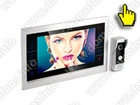 Проводной AHD видеодомофон HDcom S-101AHD общий вид