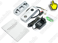 Беспроводной Wi-Fi IP видеодомофон HDcom 207IP - комплектация