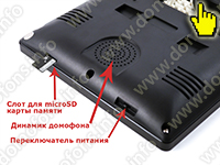 HDcom B-121T FHD Full HD - основные элементы