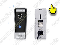 Видеодомофон HDcom S-109Т AHD с HD - габариты вызывной панели