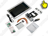 Видеодомофон HDcom S-109Т AHD с HD - комплектация