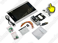 Видеодомофон цветной Hands Free с записью видео по движению HDcom S-108 комплектация